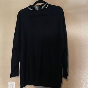 NWT BYdesign BLACK SWEATER